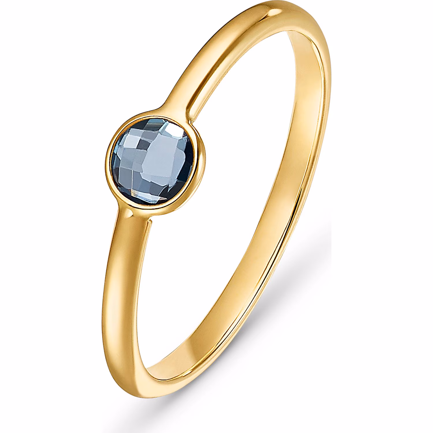 Damenring 375er Gelbgold