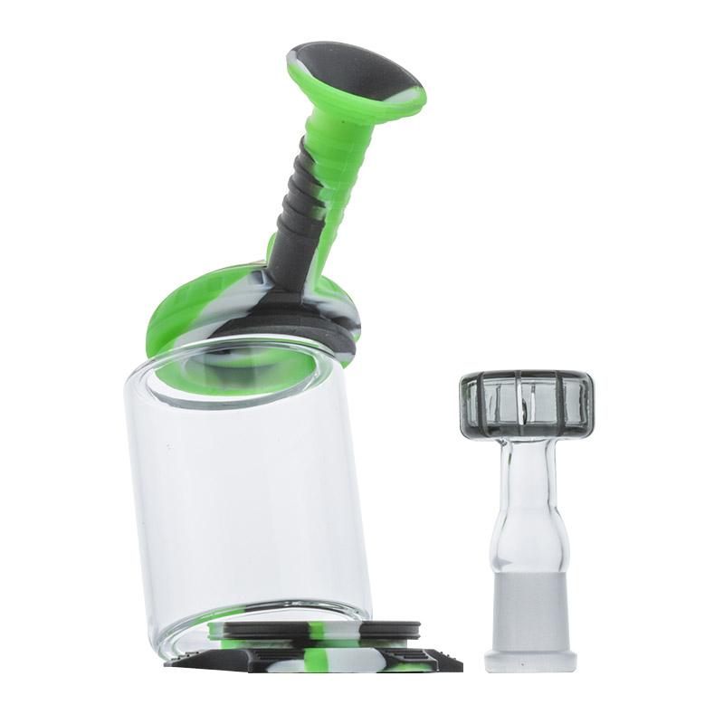5 Castle Silicone Showerhead Perc Dab Rig (Random Color)
