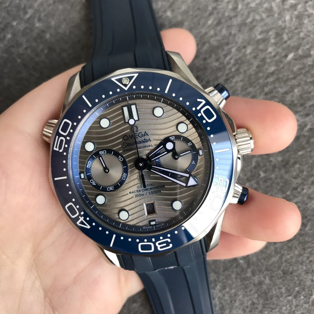 Omega Watch SEAMASTER DIVER 300M CO-AXIAL CHRONOGRAPH 44MM GREY DIAL