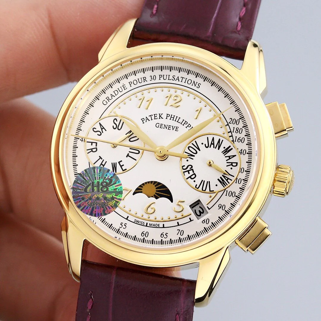 Patek Watch COMPLICATIONS 7150 ANNUAL CALENDAR MOONPHASE