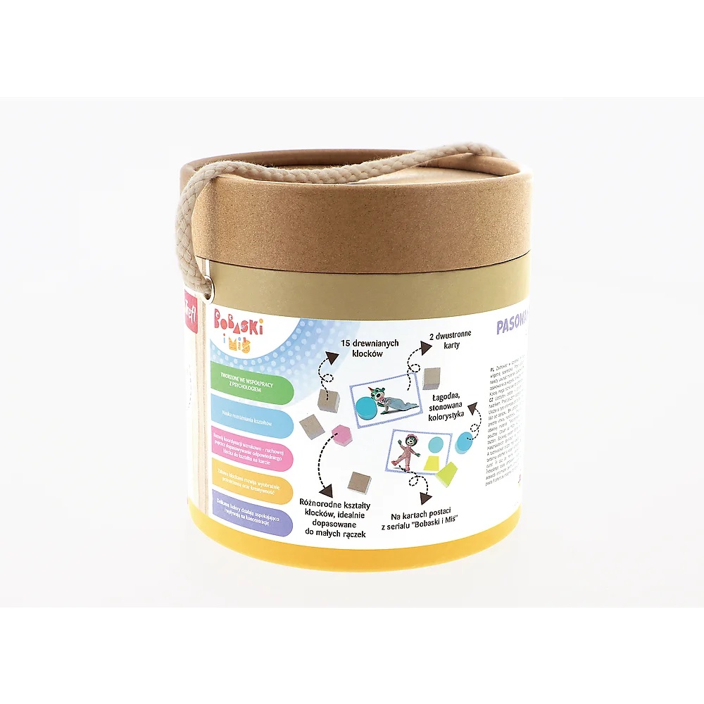 O!Klocki Pasowanki Baby - Bobaski I Miś