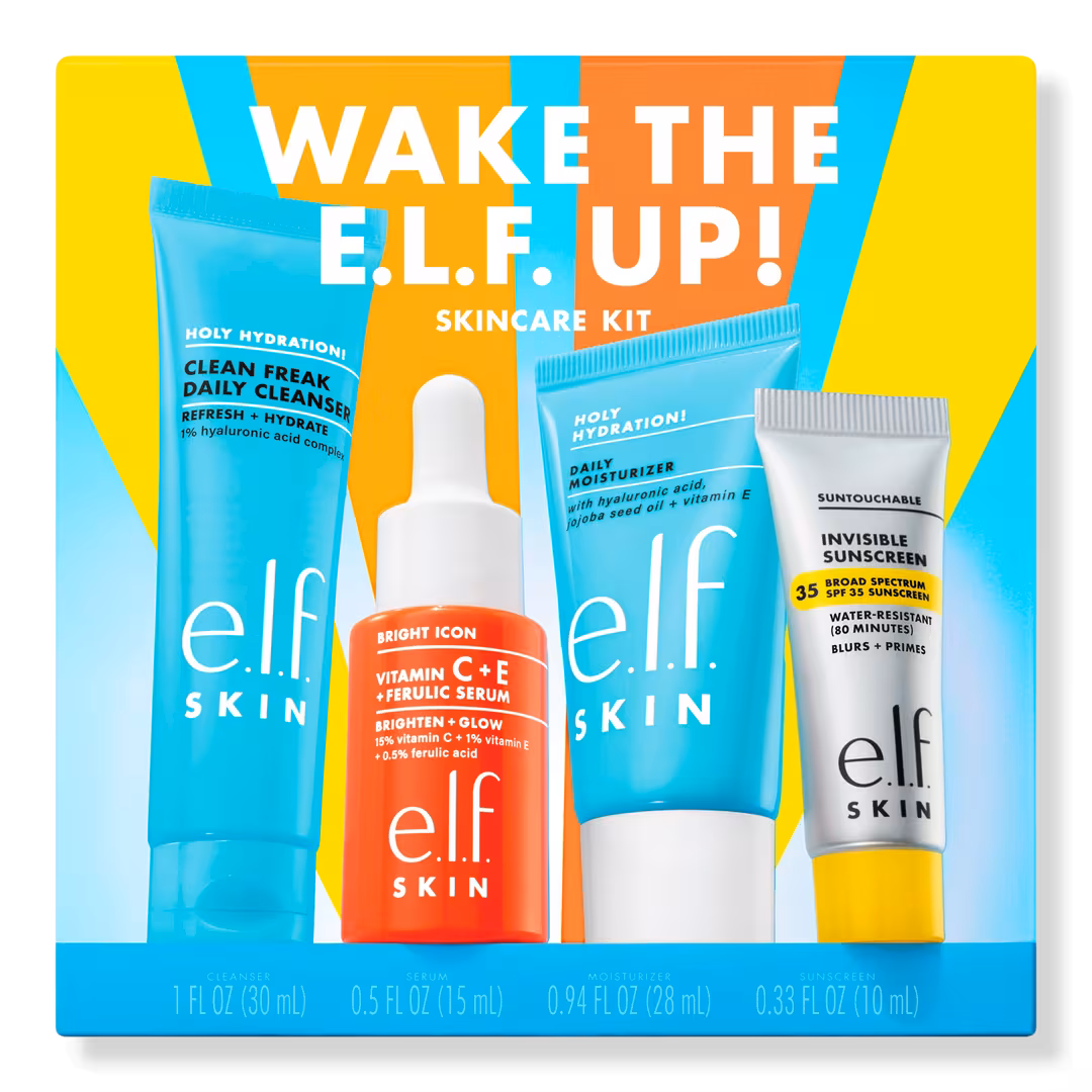 e.l.f. Cosmetics  Wake the e.l.f. Up! Skincare Kit