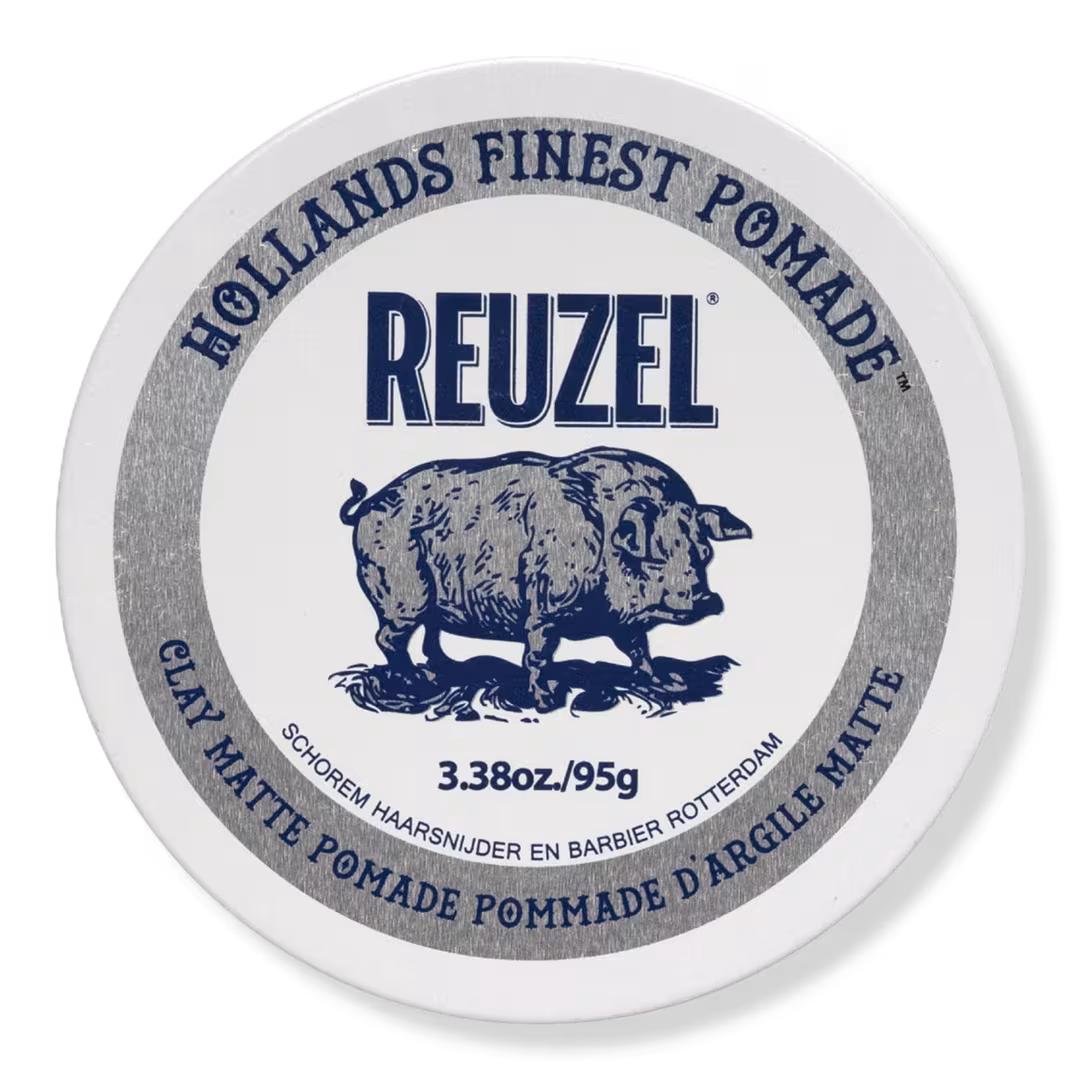 REUZEL  Clay Matte Pomade Strong Flexible Hold
