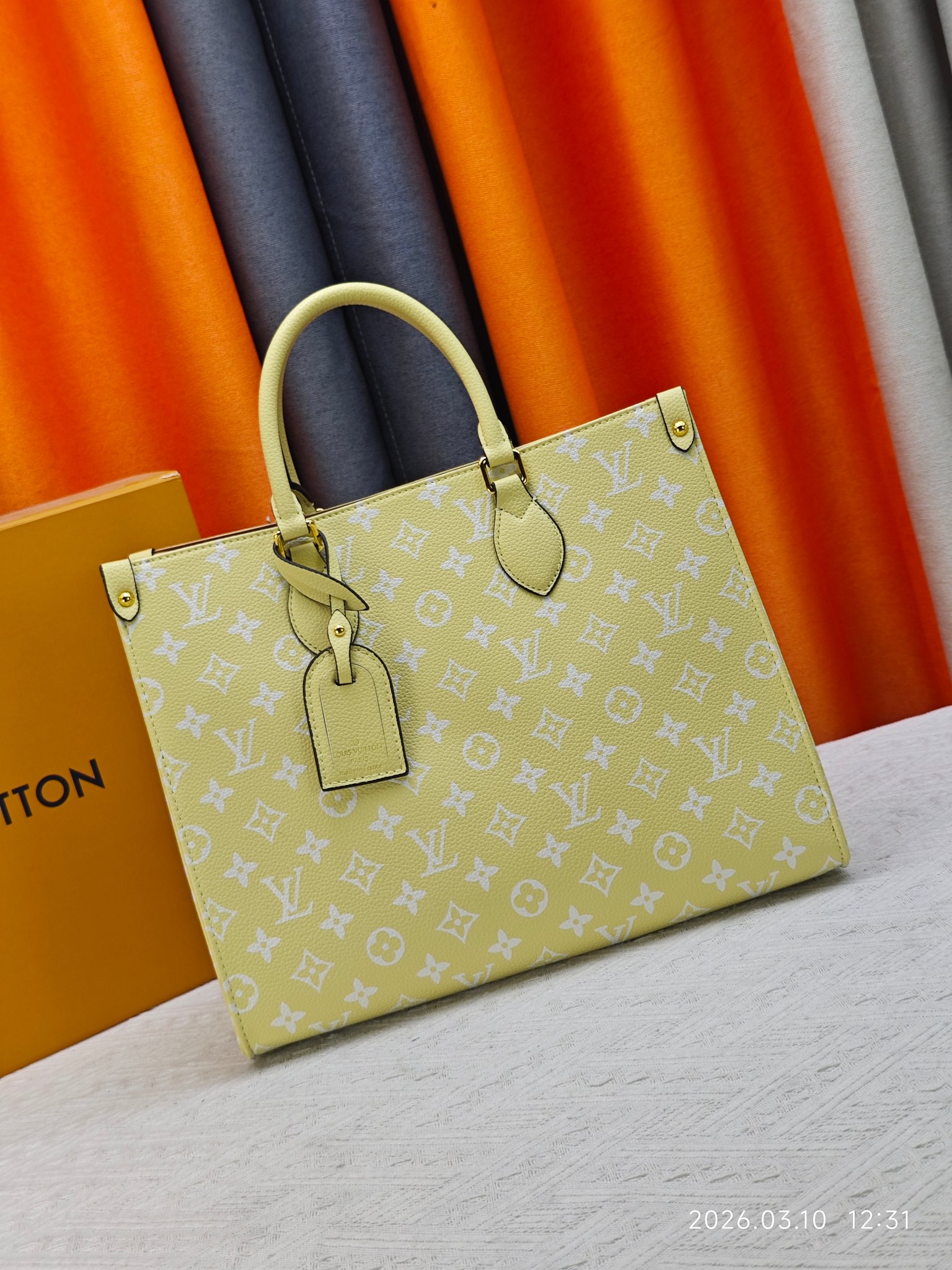 LV OnTheGo Spring In The City Bag