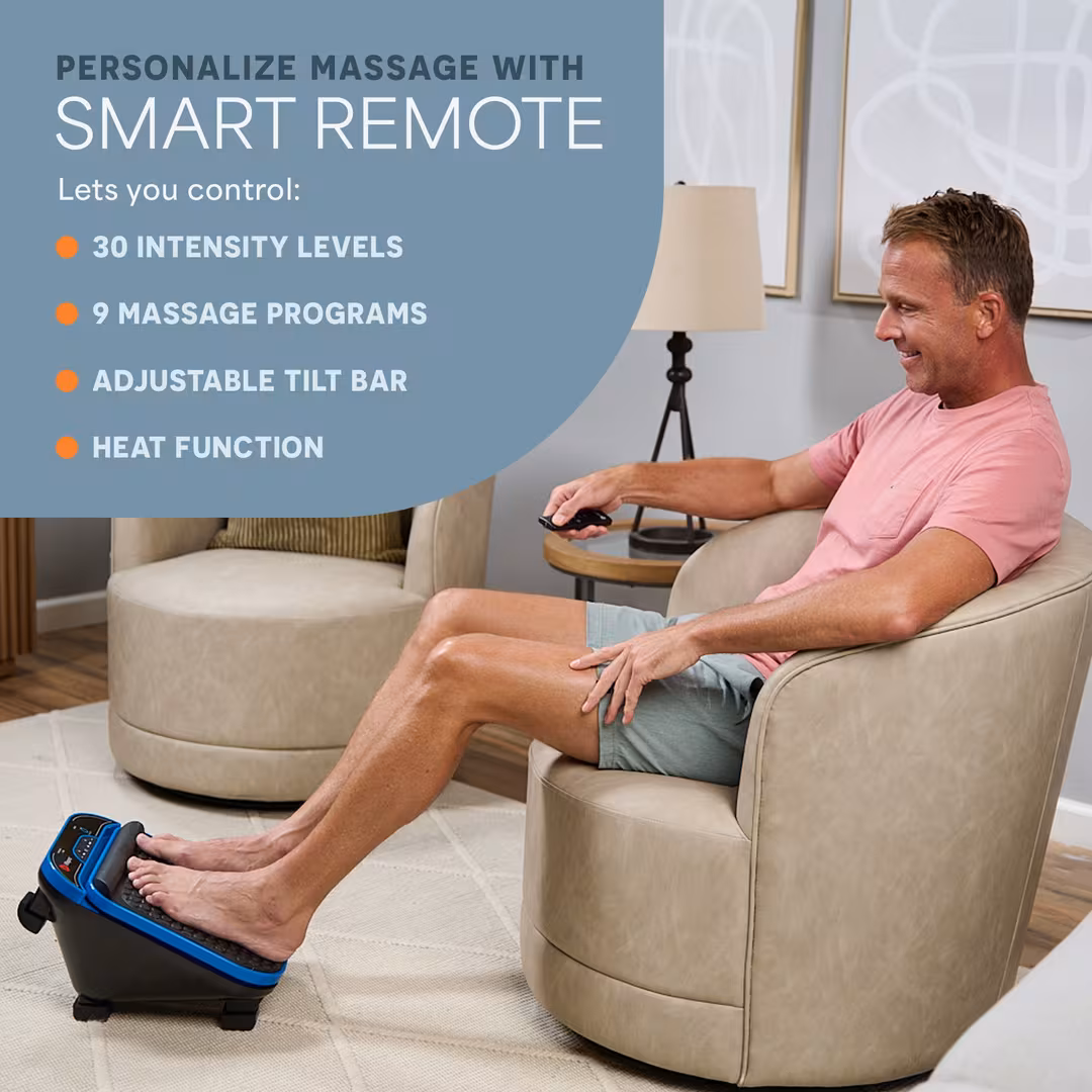 Lifepro  Foot Massager with Heat, Electric Foot & Calf Therapy Machine