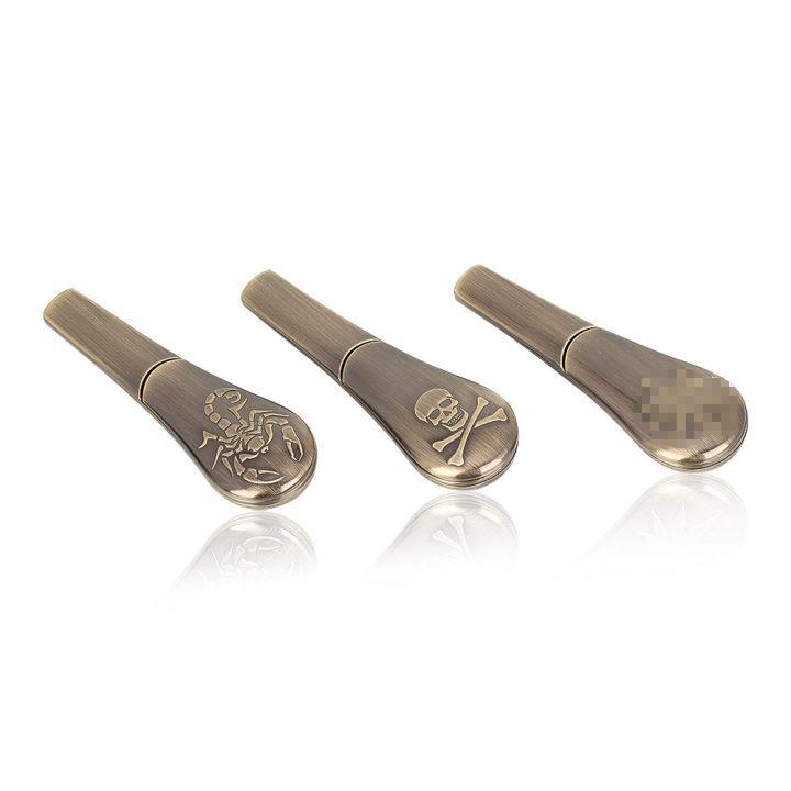 Detachable Metal Soup Spoon Pipe
