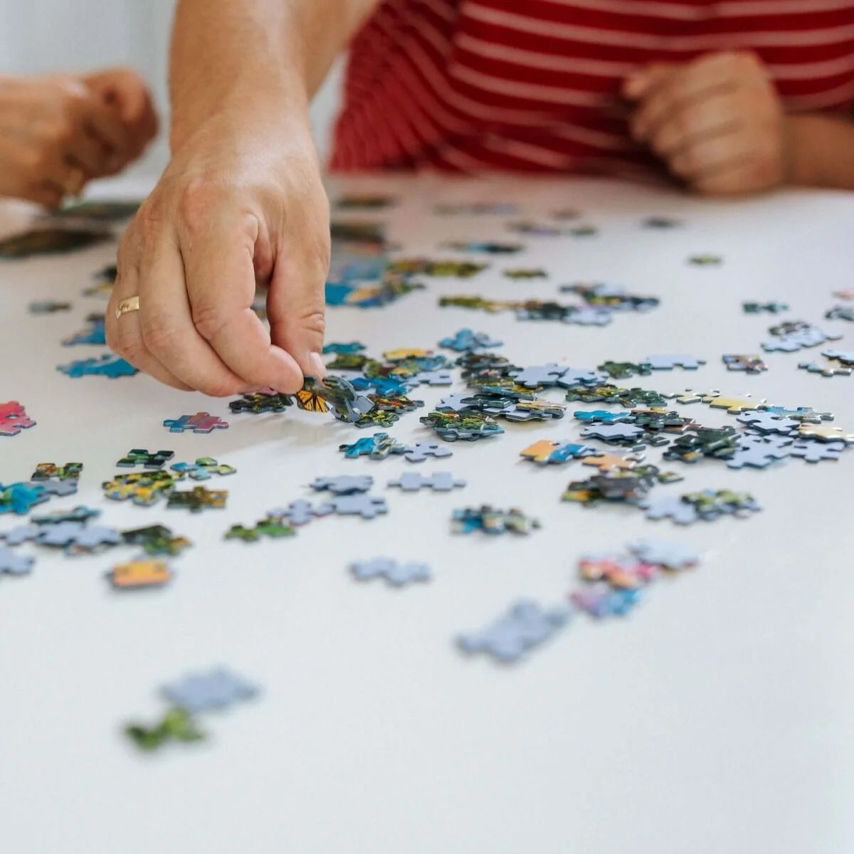 Puzzle 500 El. Jezioro Como, Włochy