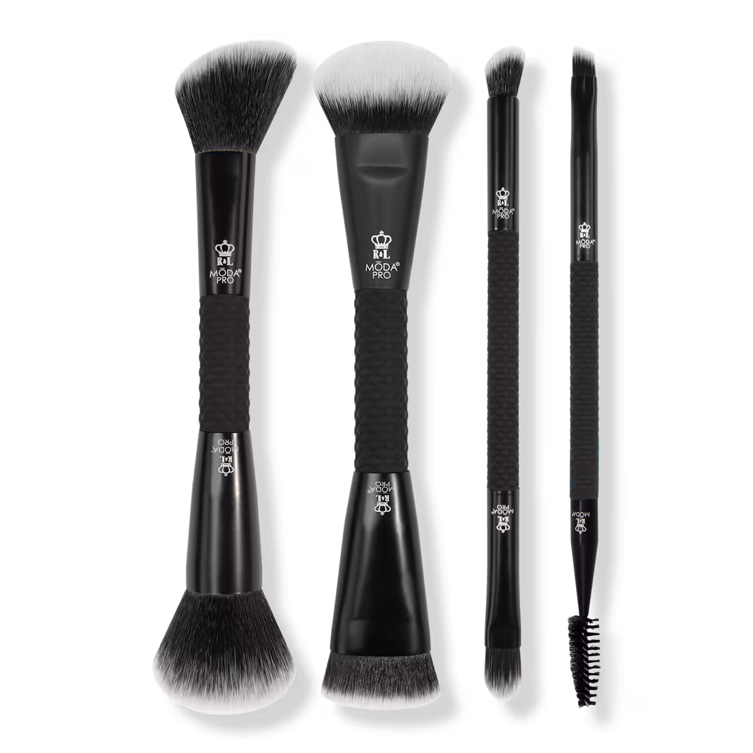 MŌDA  Pro Dual-Ended Capsule Makeup Brush Kit