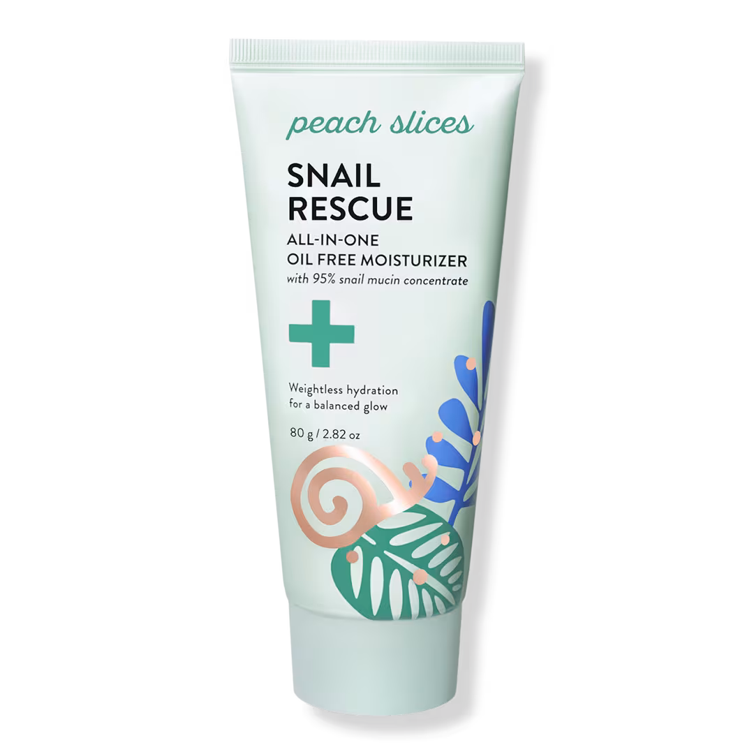Peach Slices  Snail Rescue All-In-One Oil Free Moisturizer