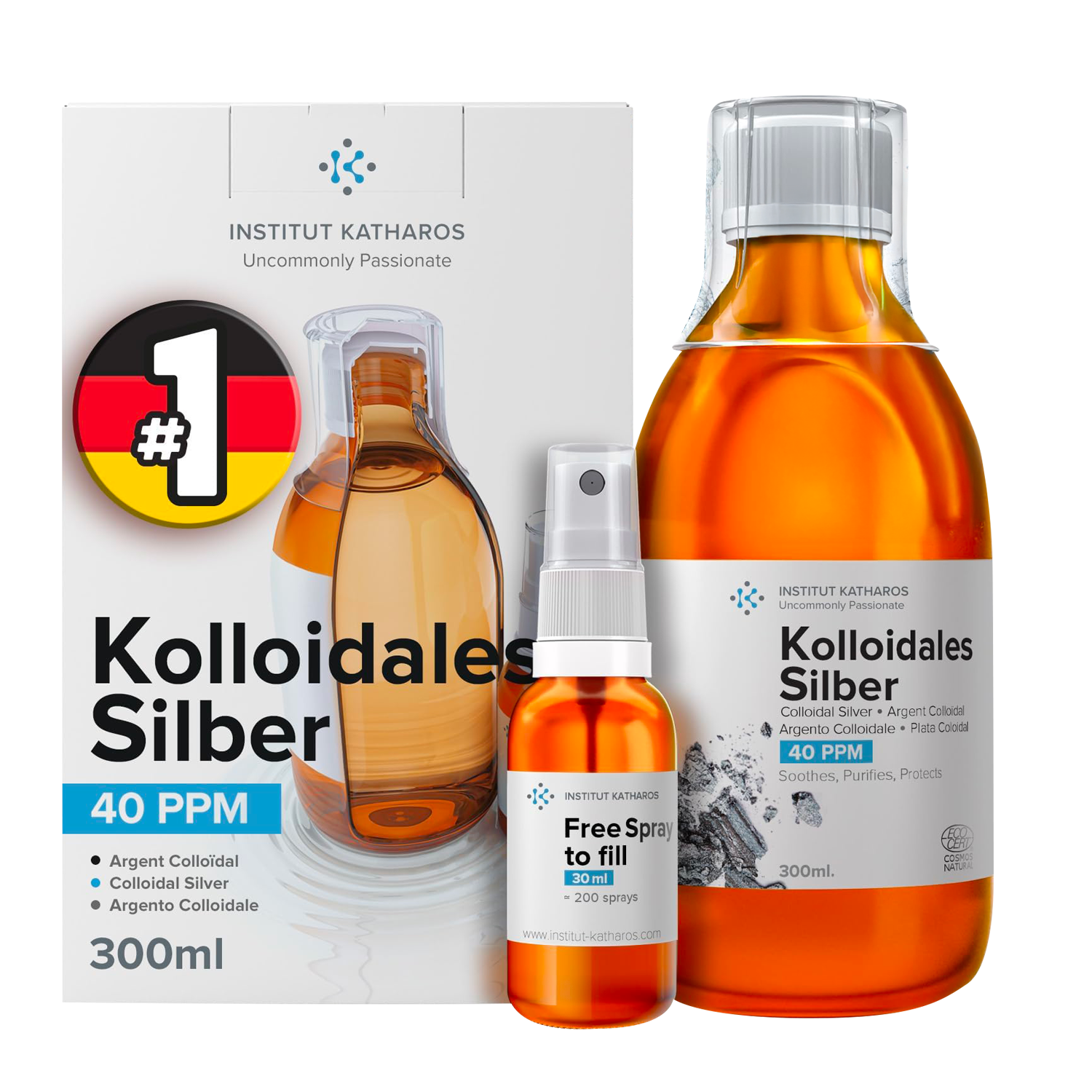 KOLLOIDALES SILBER – hochreine Silberlösung mit 40 ppm