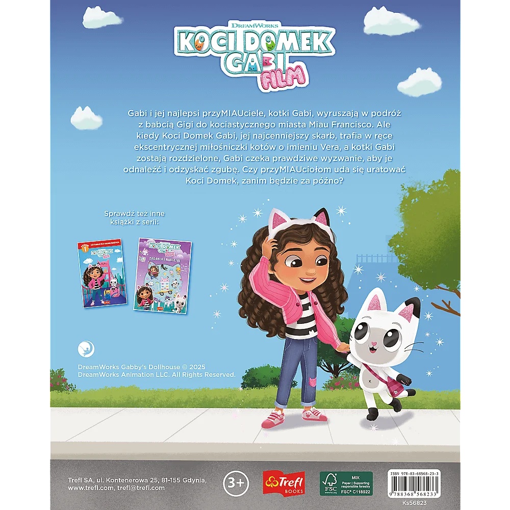 Koci Domek Gabi Film. Książka Z Obrazkami