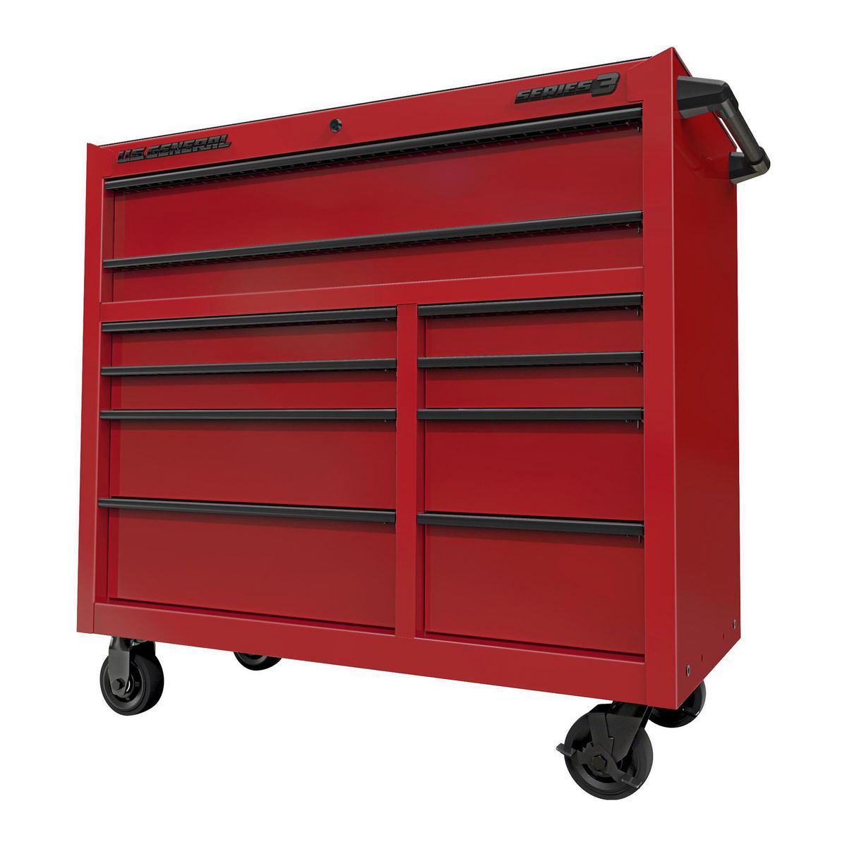 U.S. GENERAL 42 in. x 22 in. Roll Cab, Series 3, Blue