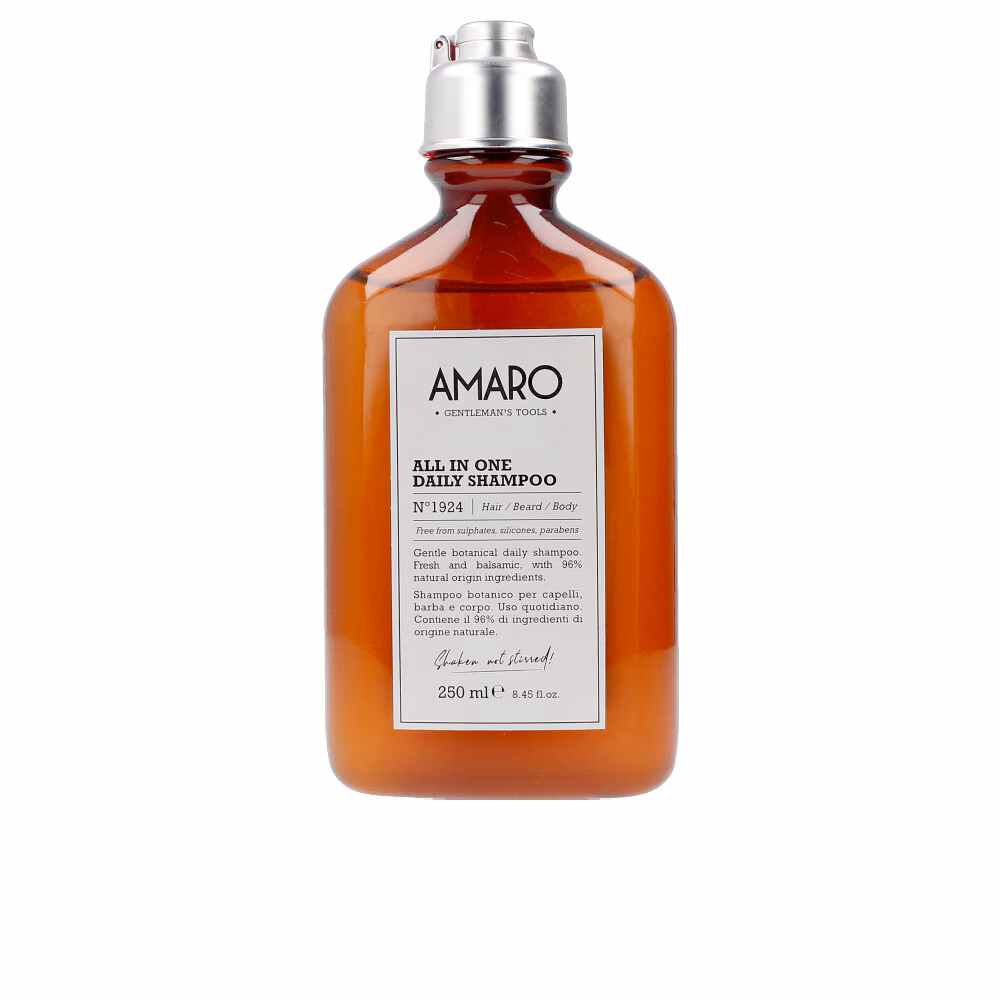 AMARO All-in-One Shampoo für die tägliche Anwendung Nr. 1924 für Haar, Bart und Körper