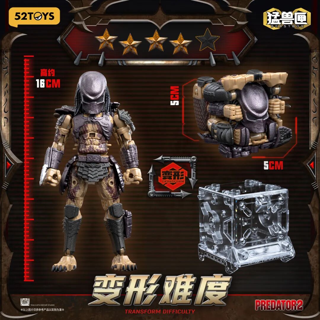52TOYS BeastBox IB-19 Predator 2 City Hunter - JOYTOY WORLD