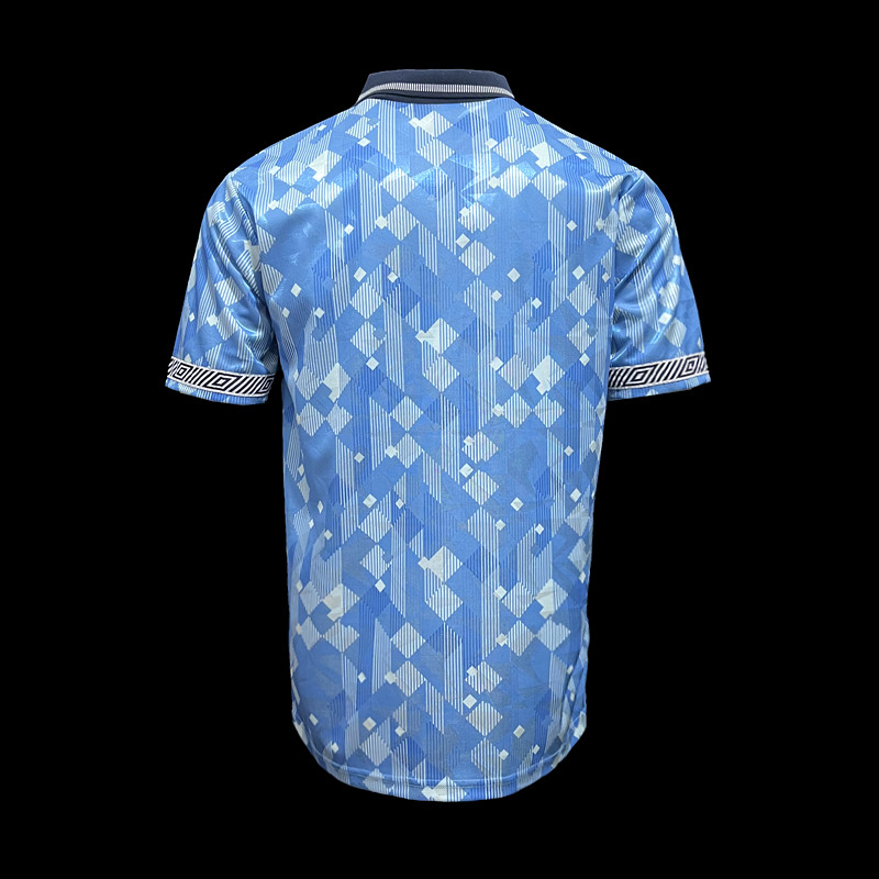 1990 England Second Away Retro Football Shirt