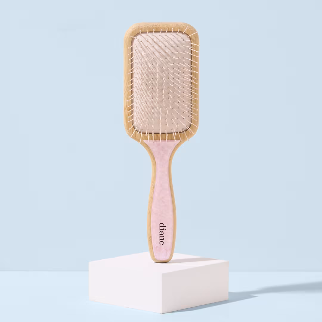 Diane  Pink Marble Detangle Brush