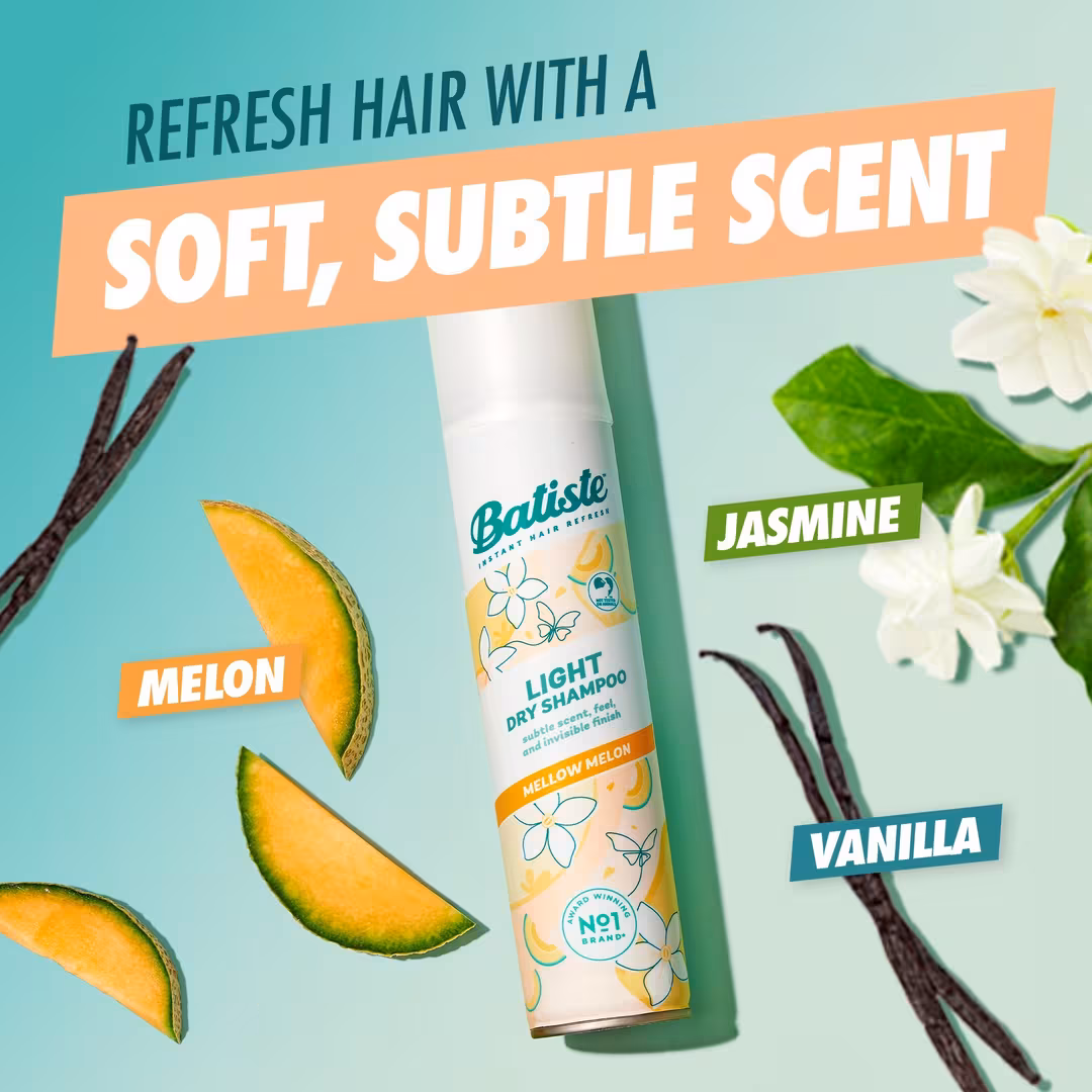 Batiste  Light Dry Shampoo - Mellow Melon
