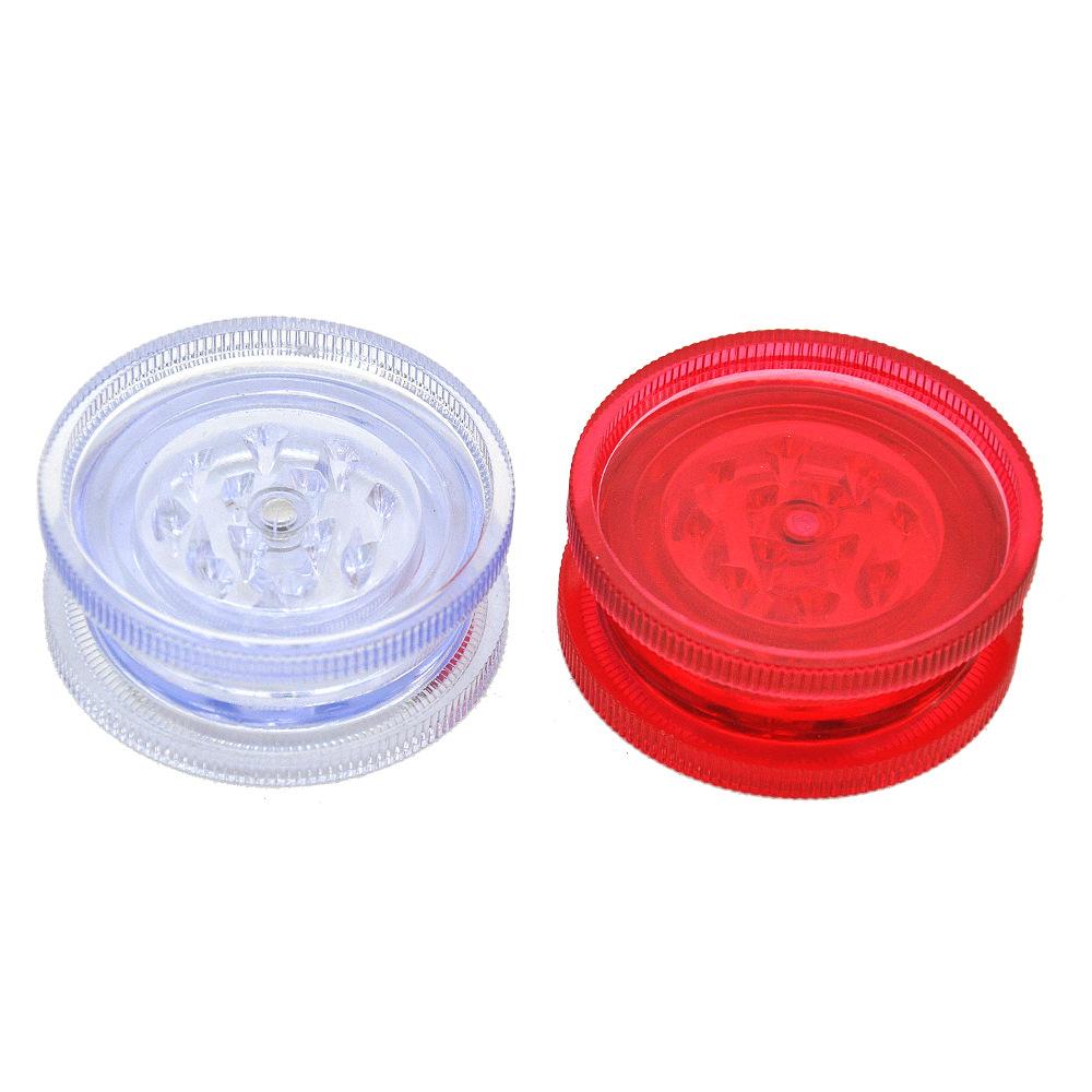 Plastic 2 layer Mini Herb Grinder