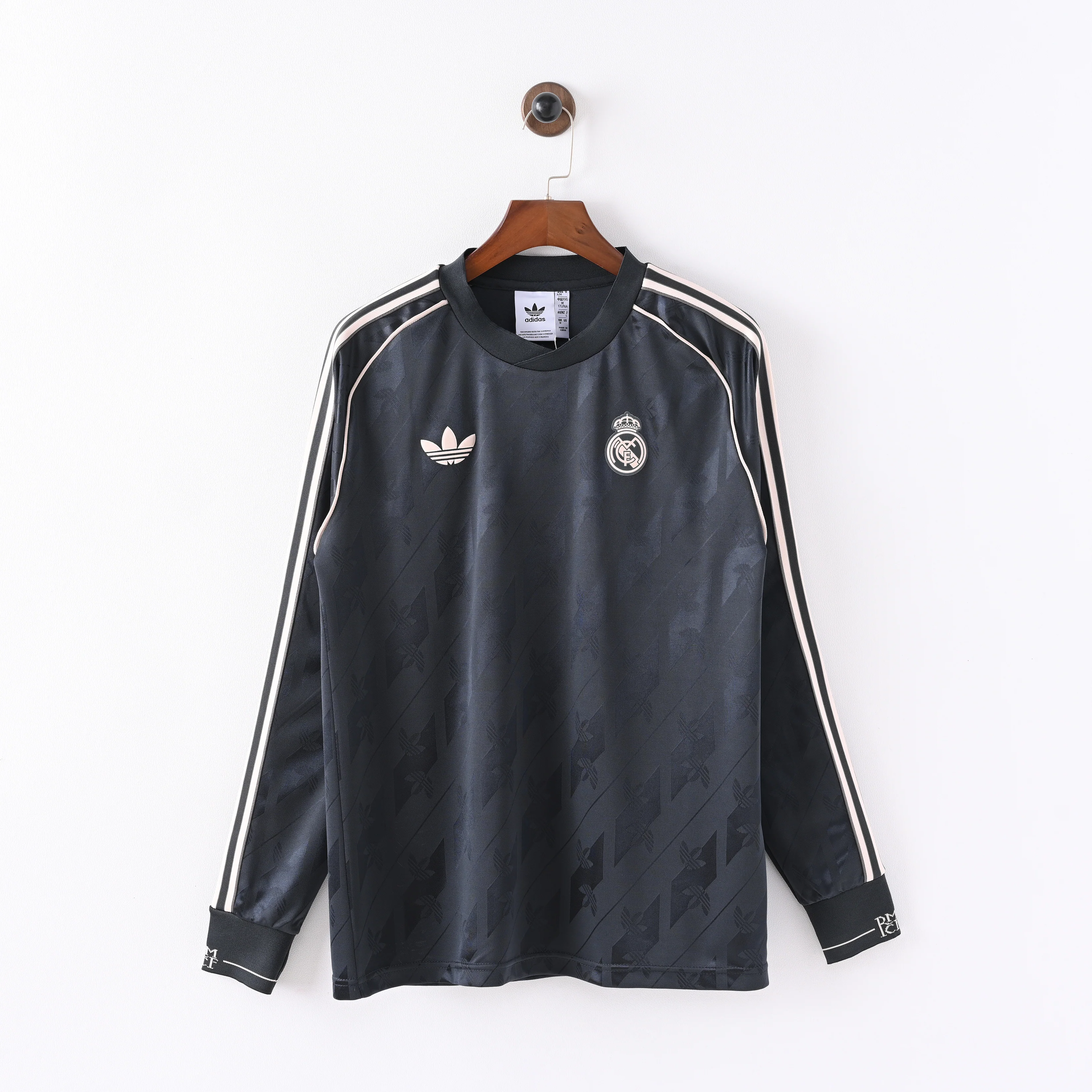 Real Madrid Long Sleeve Retro Vintage Third Lifestyler Jersey Men 2024-2025