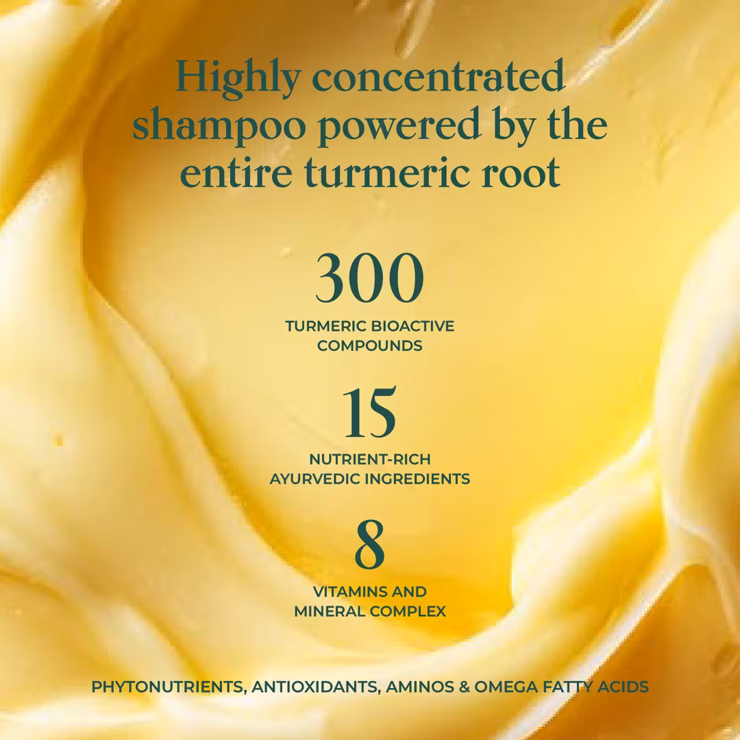 SHAZ & KIKS  Ultra Hydrating Turmeric Shampoo