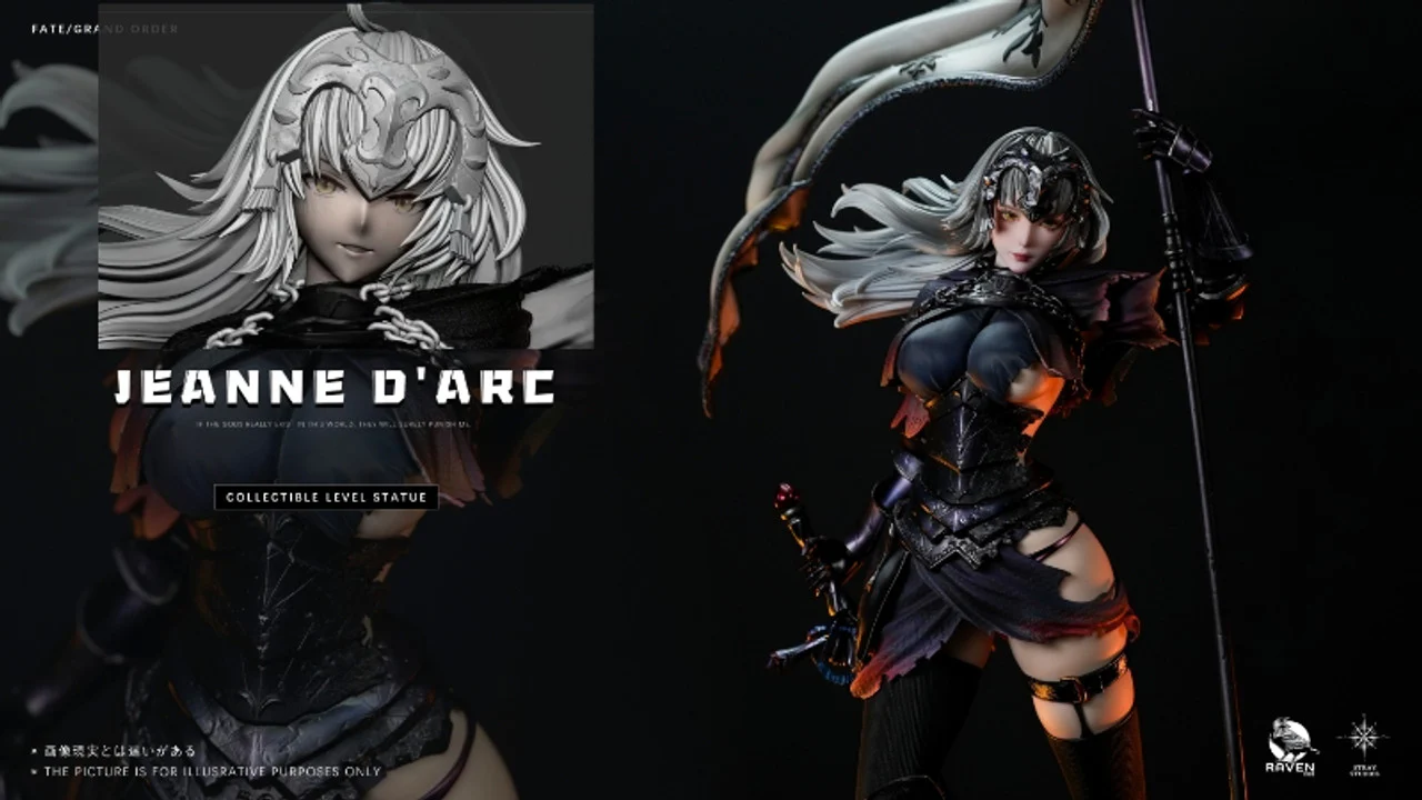 Fate/Grand Order - Joan of Arc | 1:4 Resin Statue | by Raven & Stray Studio