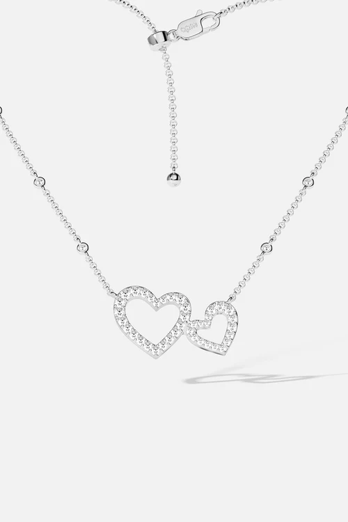 Collana regolabile Cuore