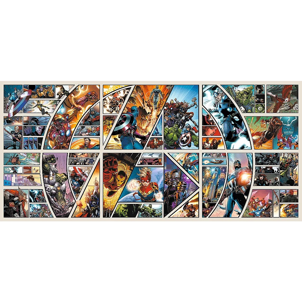 Puzzle Prime Marvel 9000 El. Across The Comic Universe
