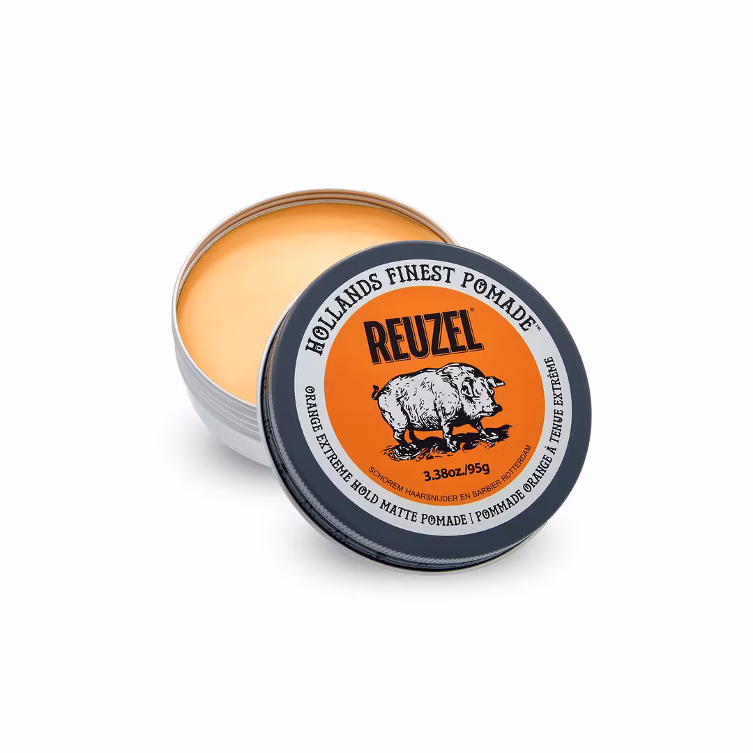 REUZEL  Orange Extreme Hold Matte Pomade For A Cure