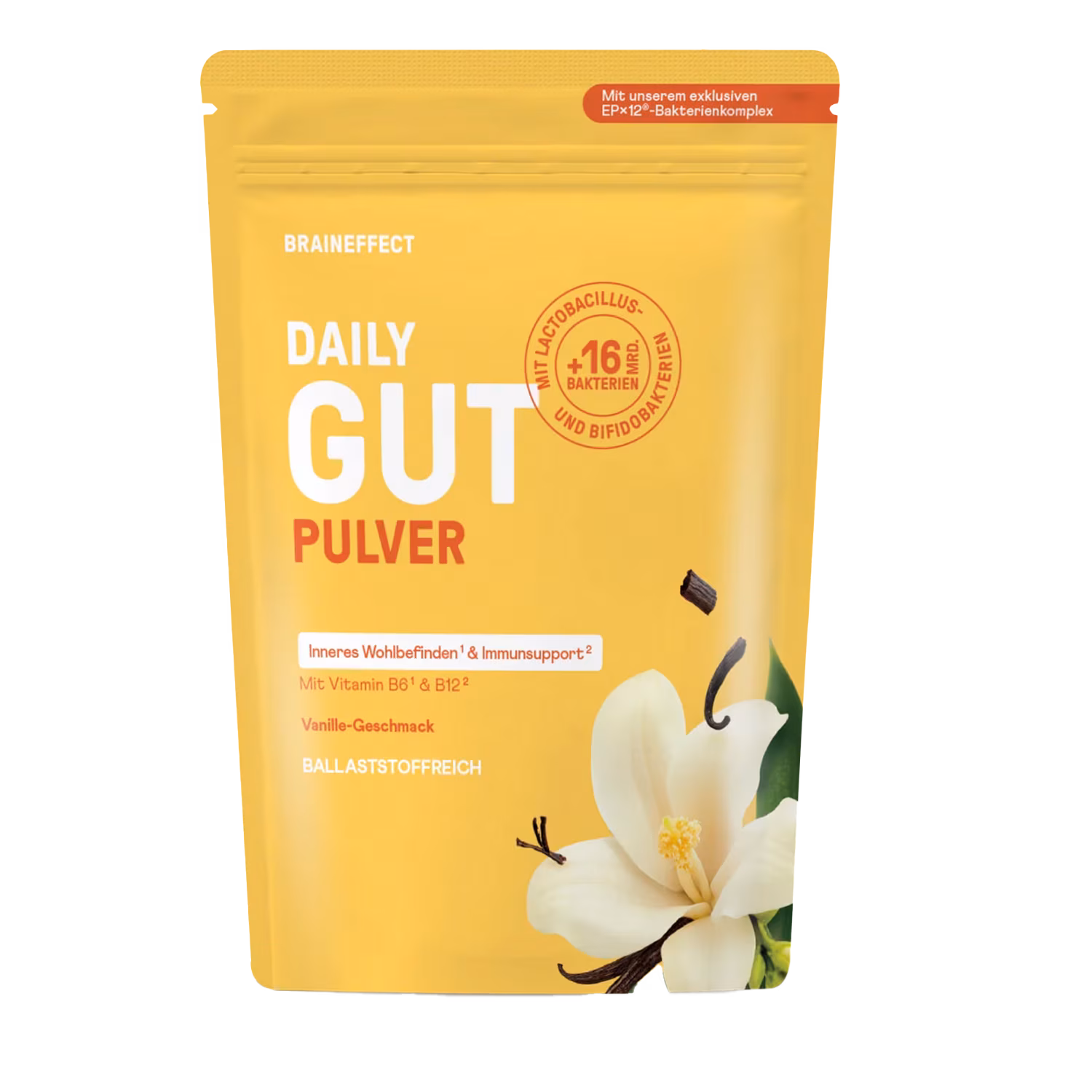 DAILY GUT PULVER – Bakterienkulturen-Komplex mit Ballaststoffen & Vitaminen