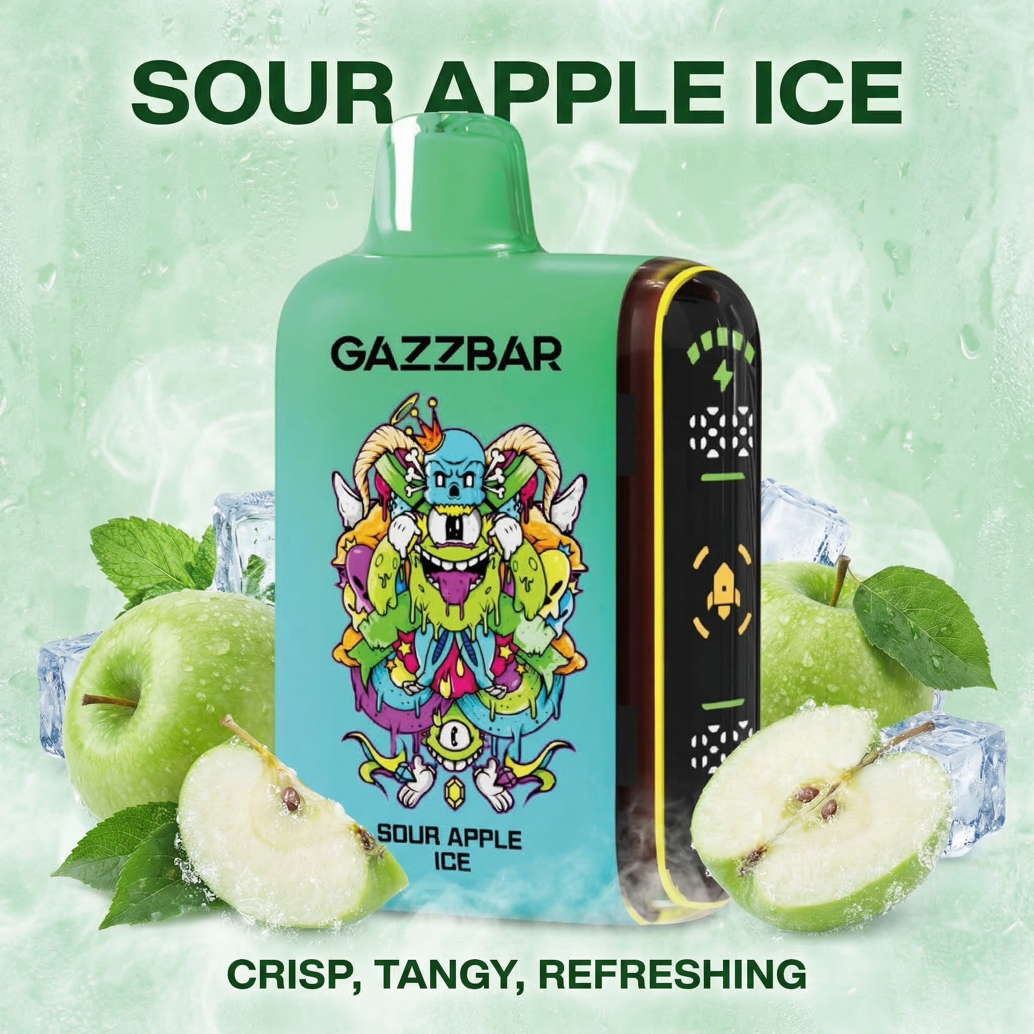 GAZZBAR ROCKET 10000 PUFFS 8 FLAVORS