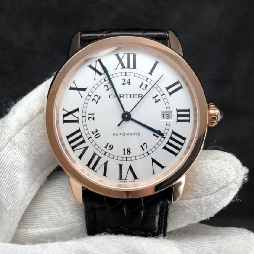 Cartier Watch RONDE SOLO 36MM LARGE YELLOW GOLD STEEL