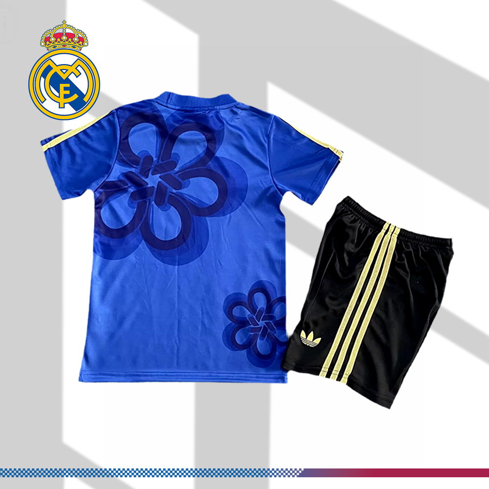 2025/2026 Real Madrid Chinese Style Special Edition Football Shirt (Kids Kit socks)