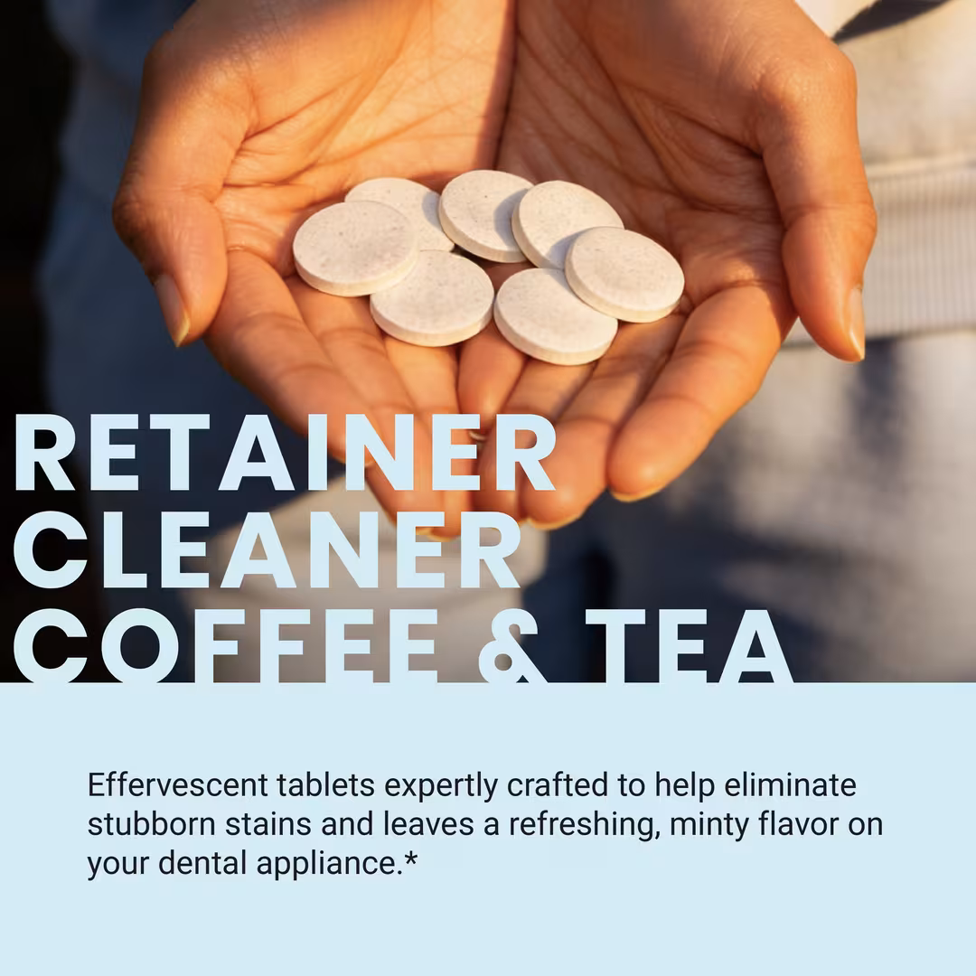 M3  Mint Retainer Cleaner Coffee & Tea Stains
