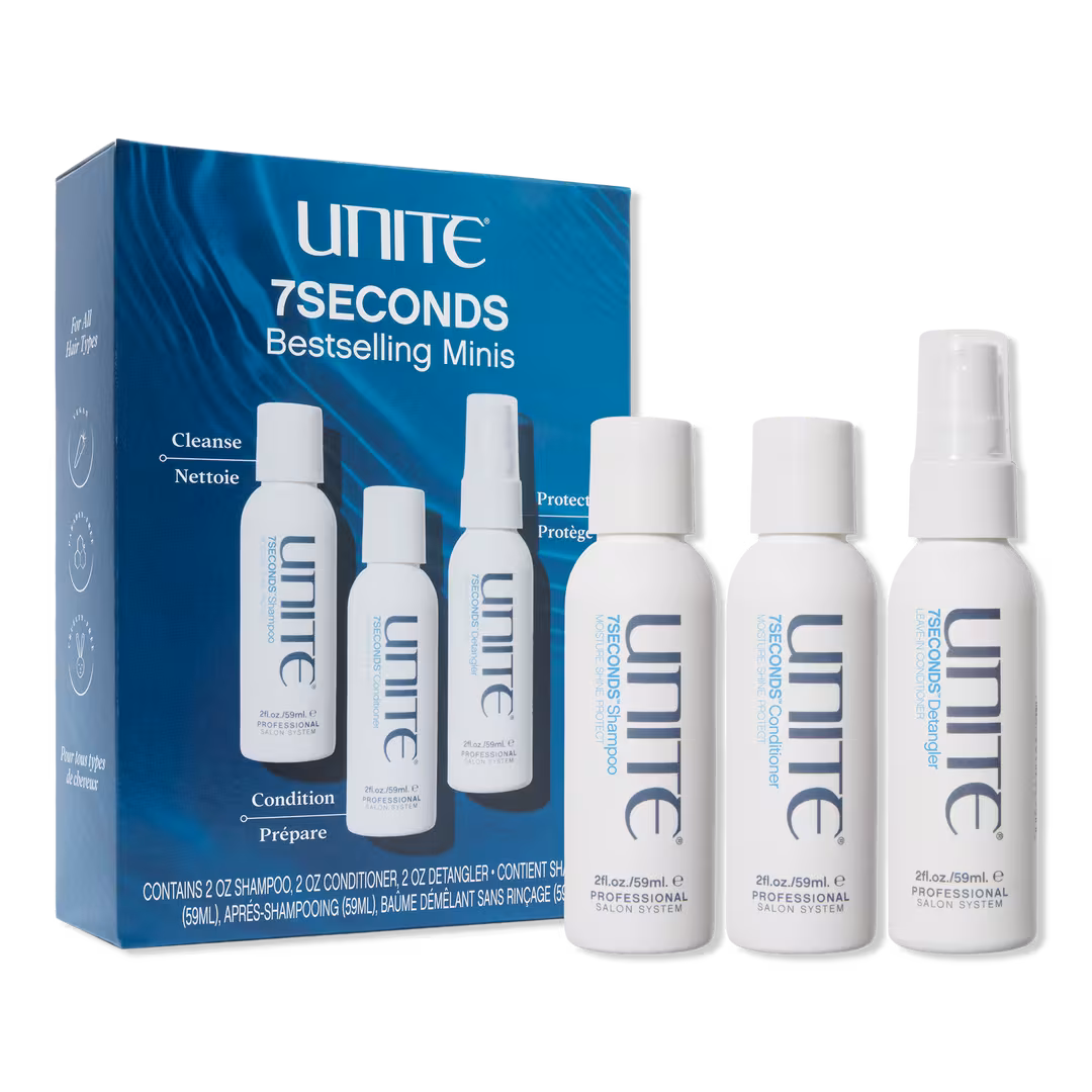 UNITE Hair  7SECONDS Bestselling Minis set
