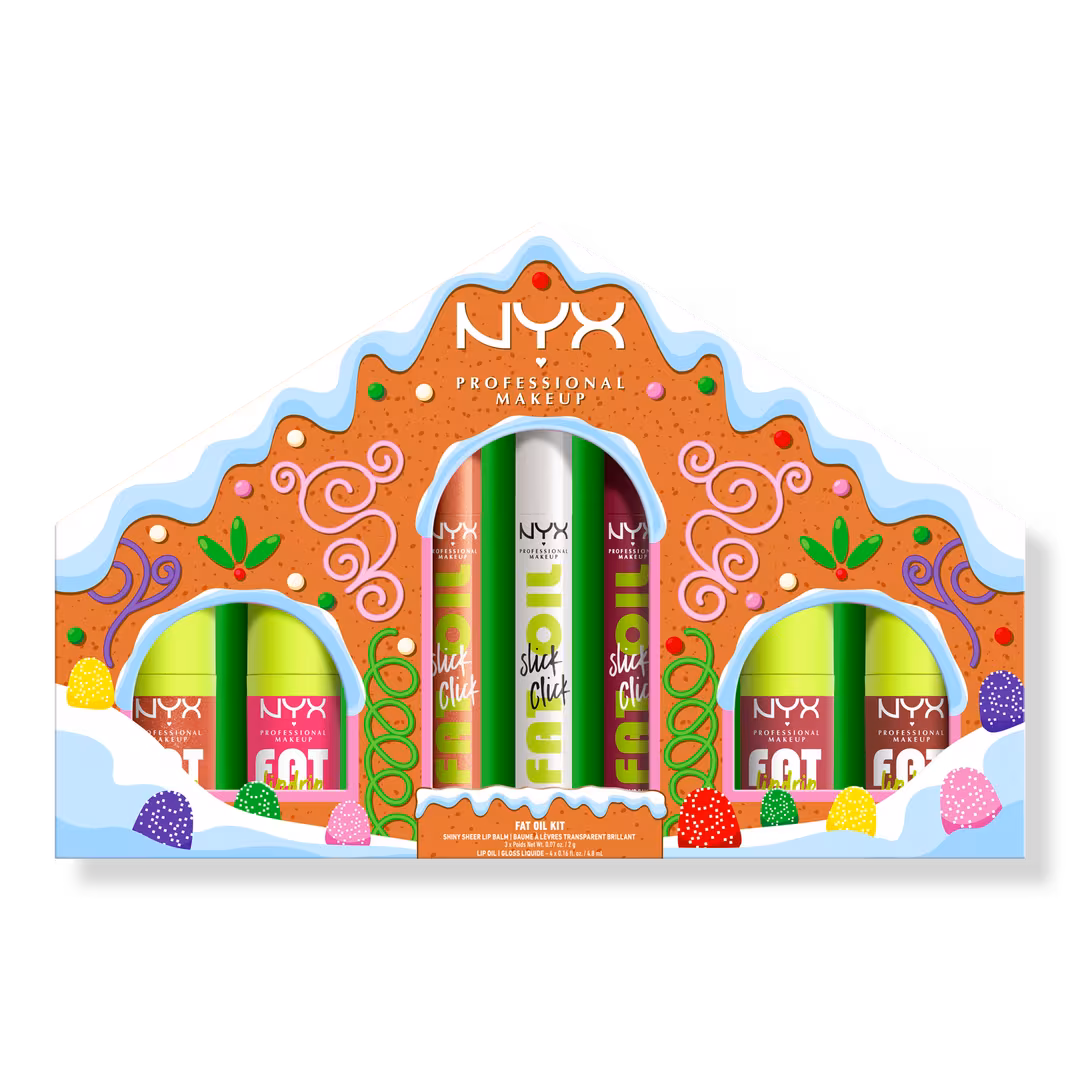NYX Professional Makeup  Gingerbread House Fat Oil Kit