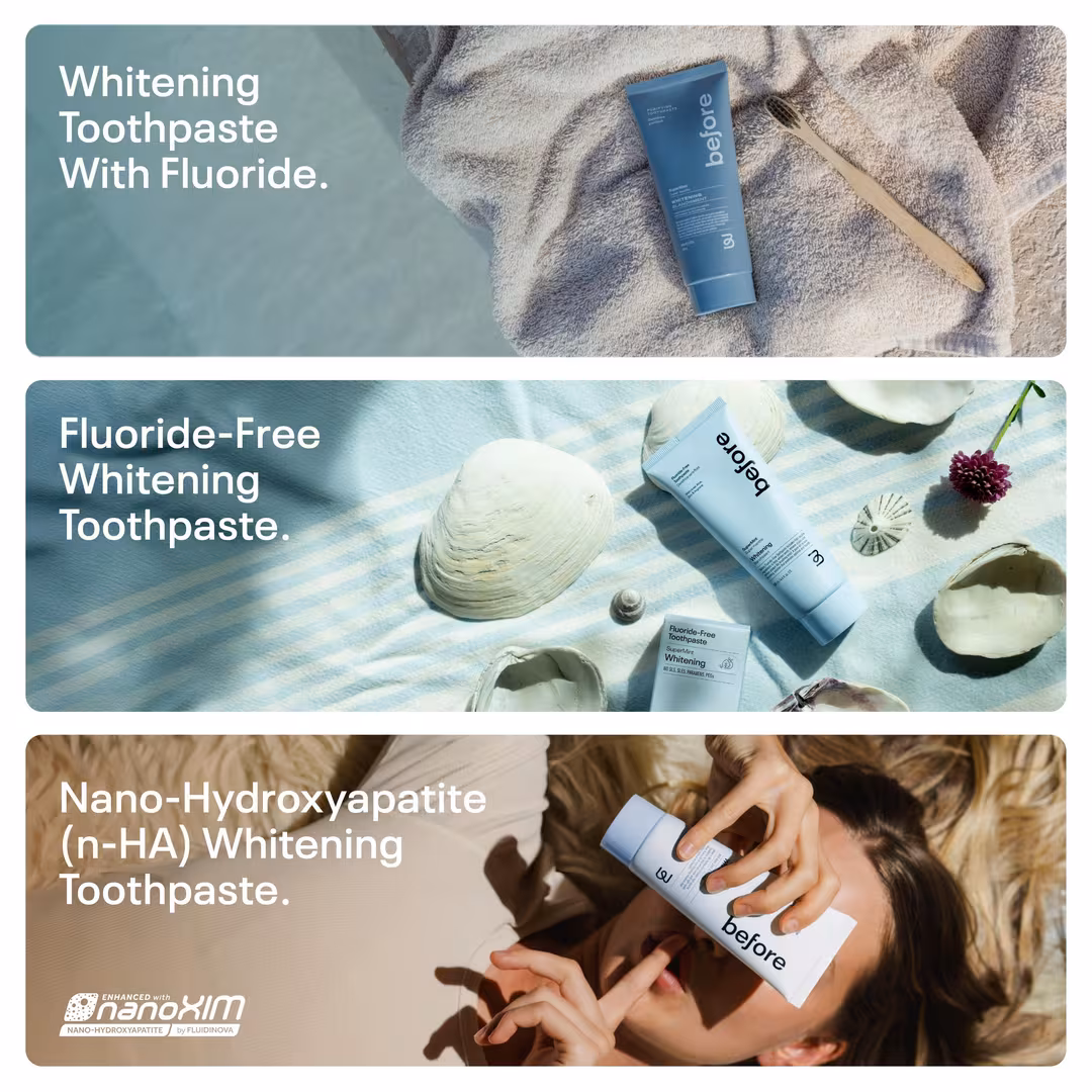 Before Oral Care  Before SuperMint 3-Pack