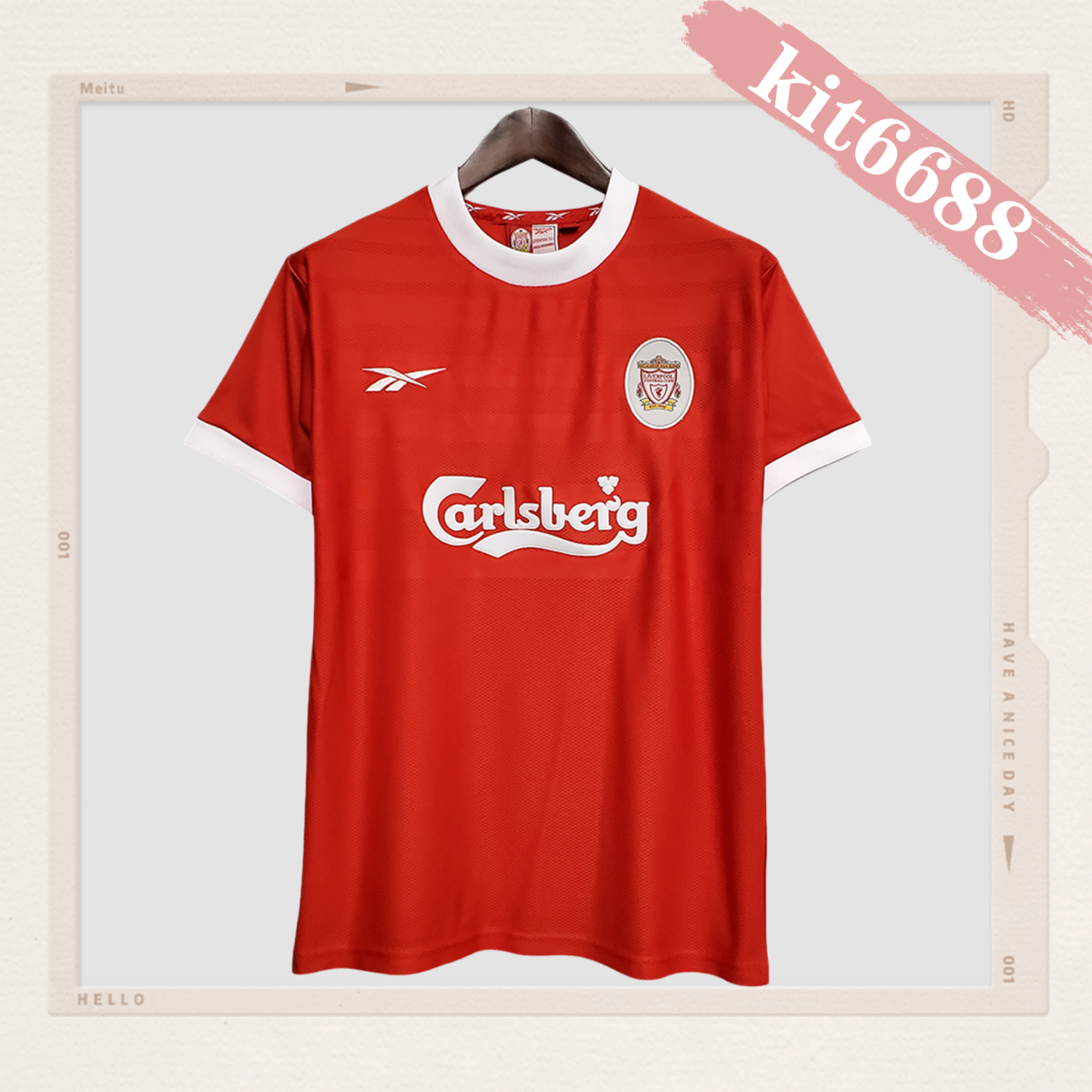 1998 Liverpool Retro Home Football Shirt