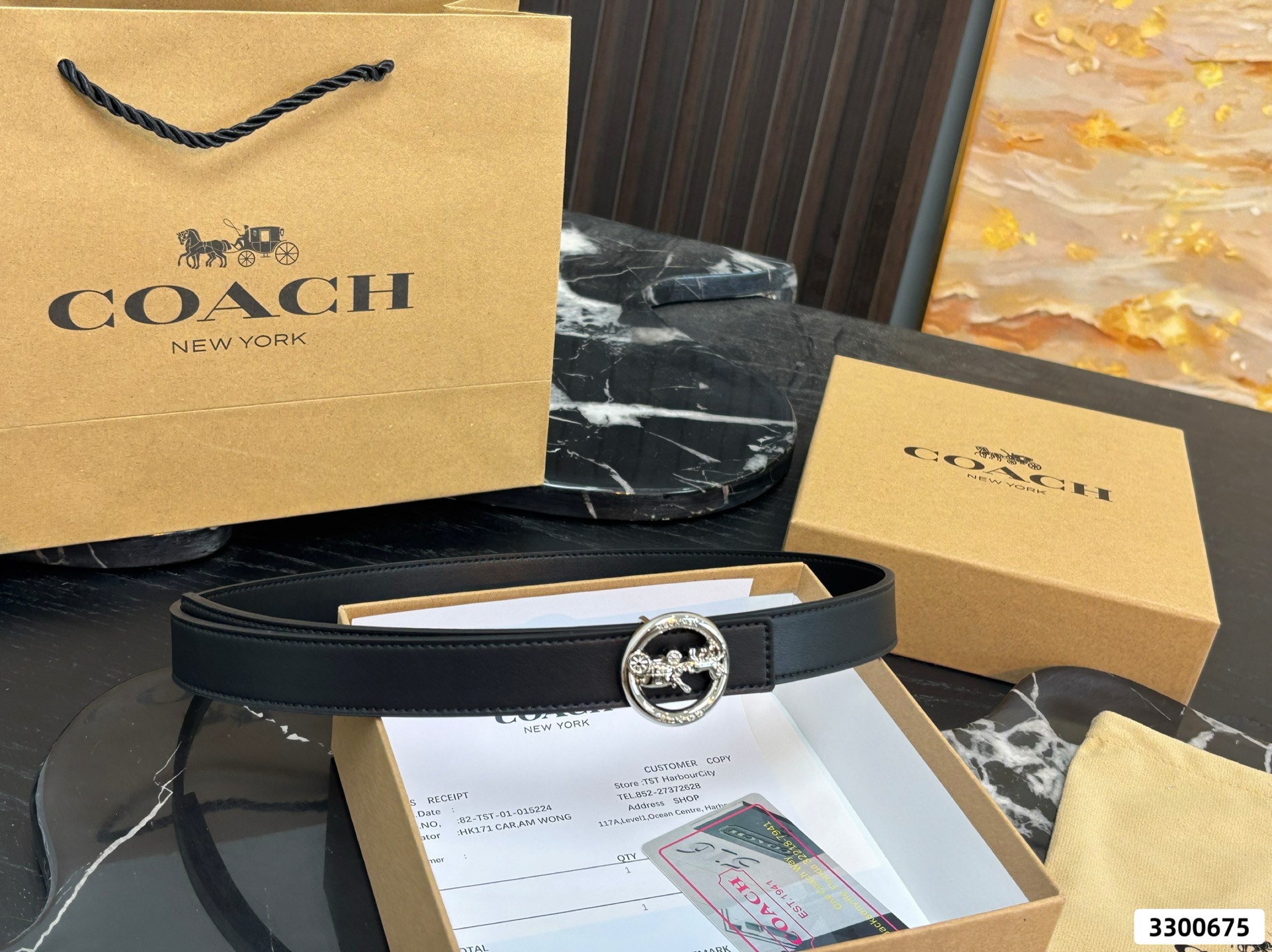 Coach Belt