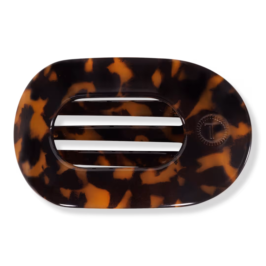 TELETIES  Small Flat Round Hair Clip