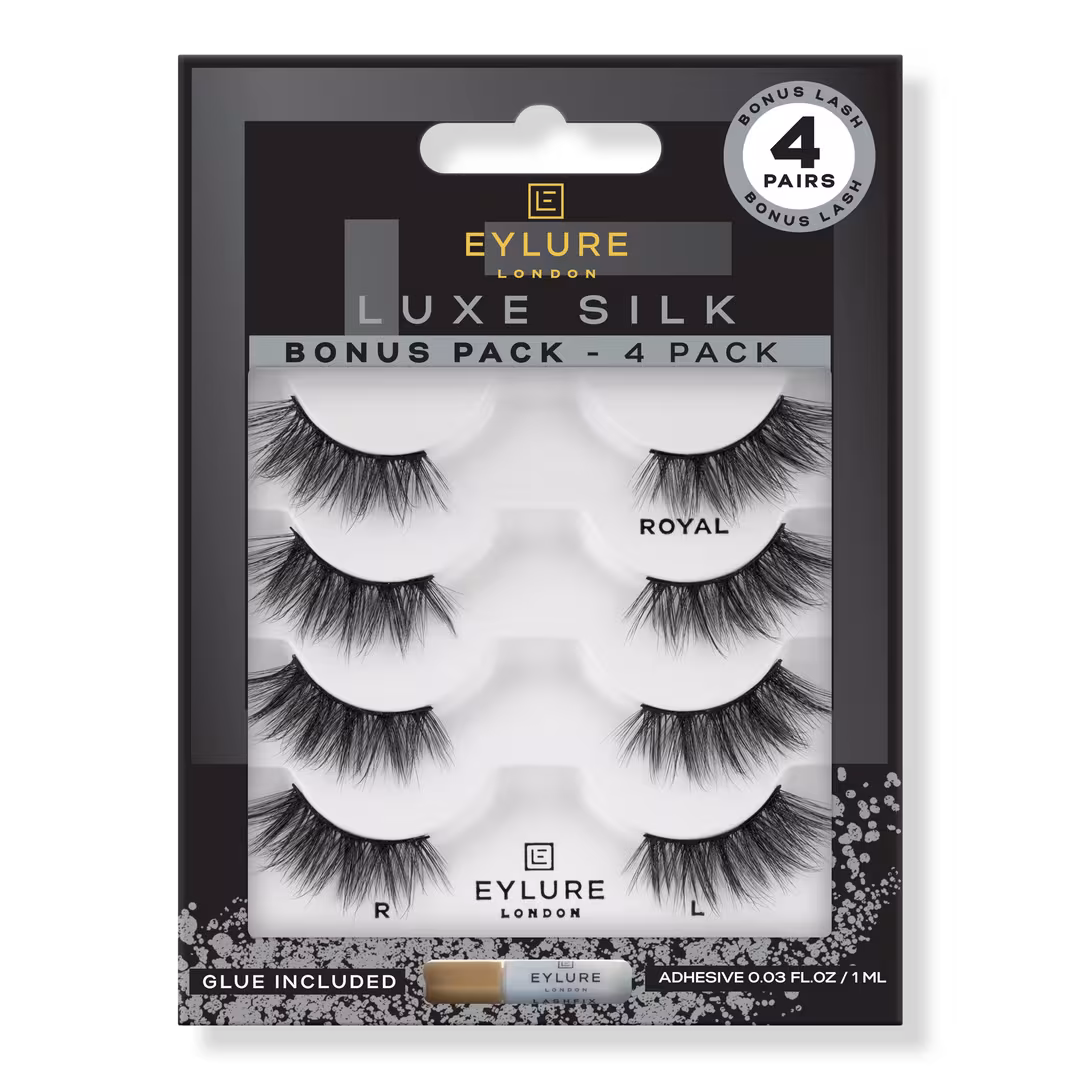 Eylure  Luxe Silk Royal Eyelashes Multipack