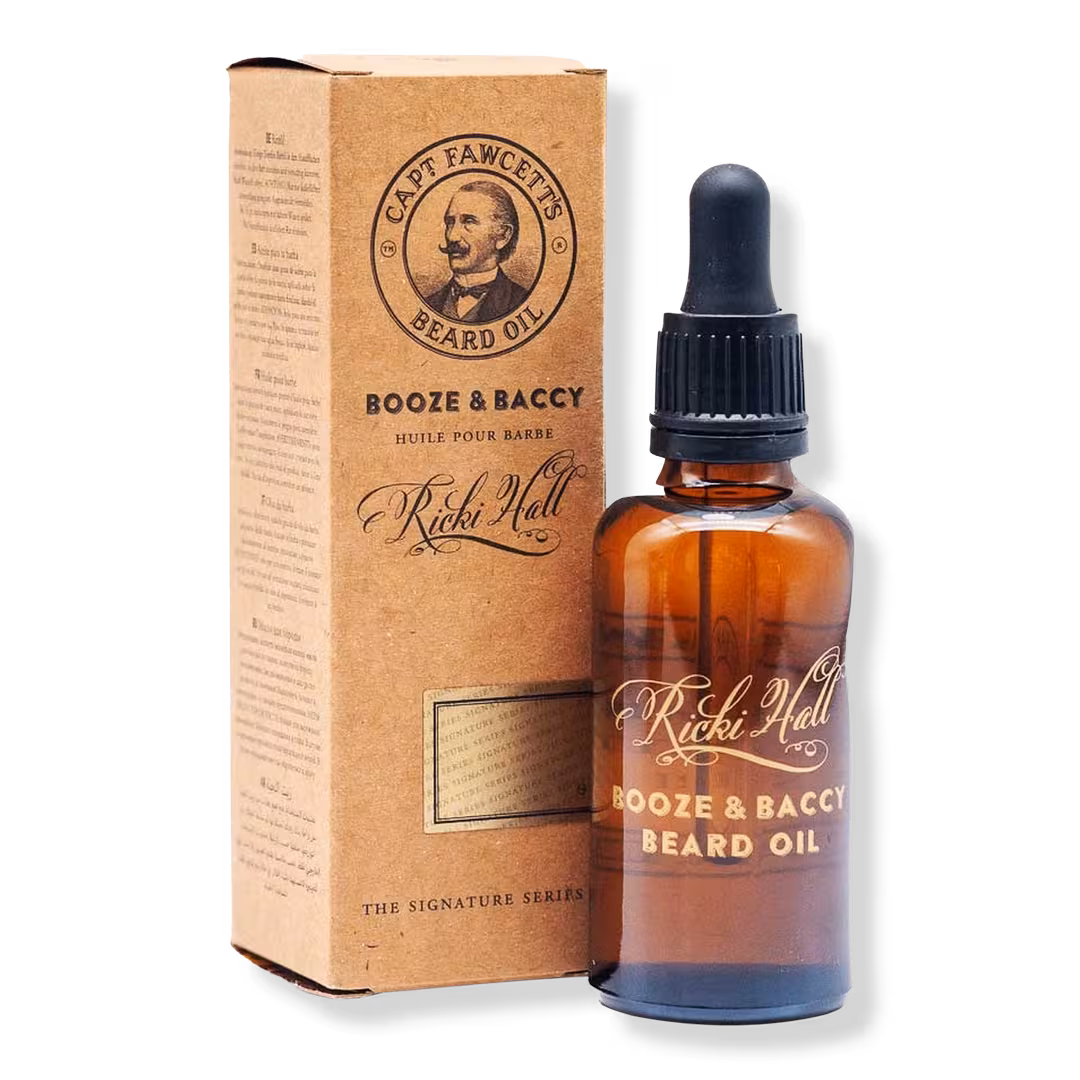 Captain Fawcett  Ricki Hall's Booze & Baccy Beard Oil