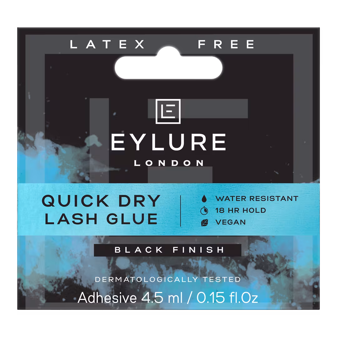 Eylure  Quick Dry Eyelash Glue, Black Finish