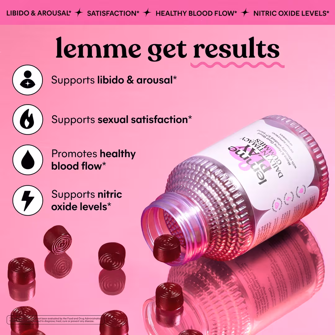 Lemme  Play Daily Intimacy Gummies