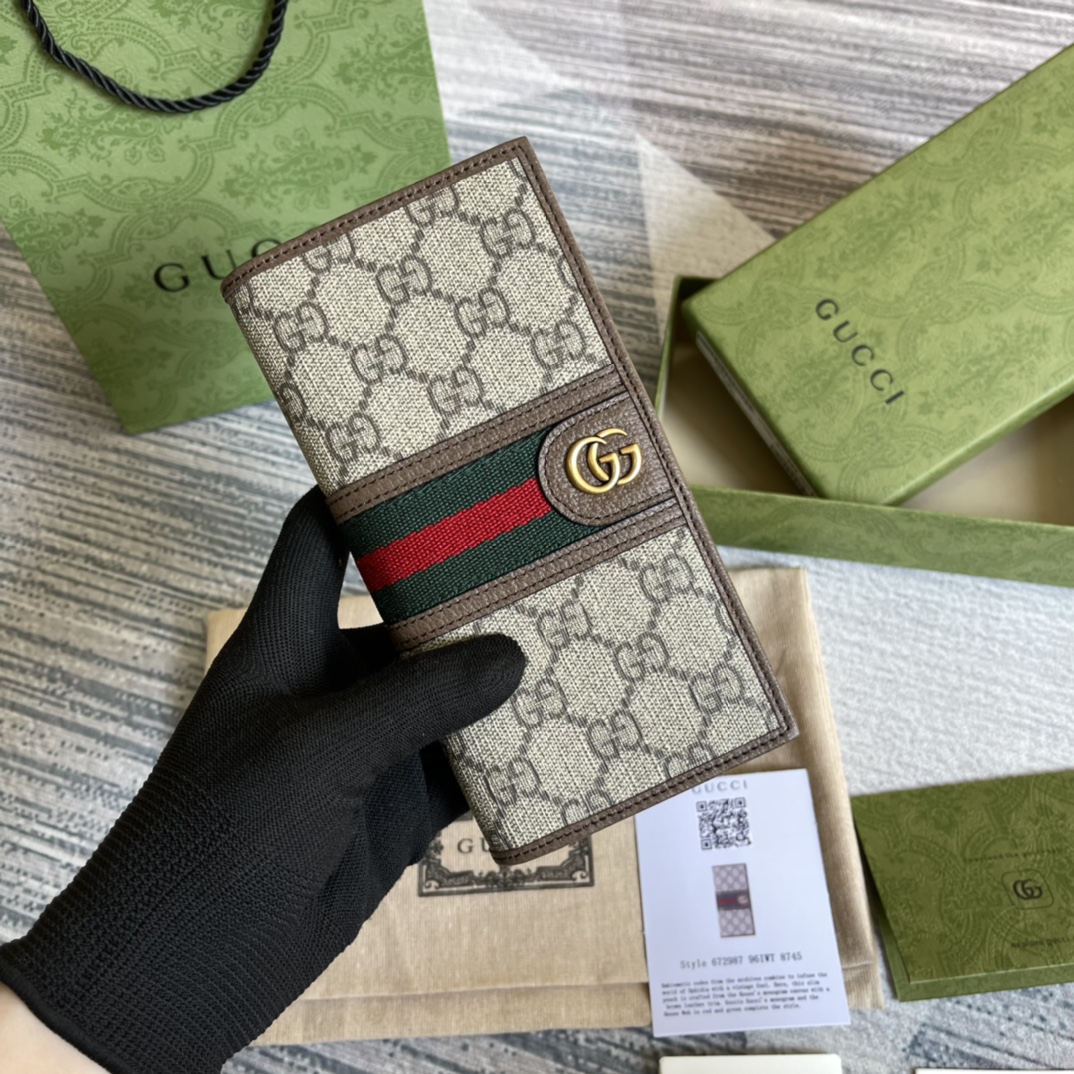 Gucci Ophidia Long Wallet 672987
