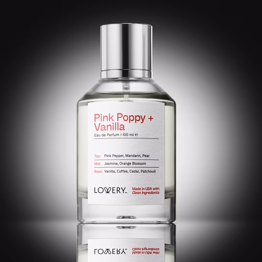 Lovery  Pink Poppy and Vanilla Eau de Parfum Spray