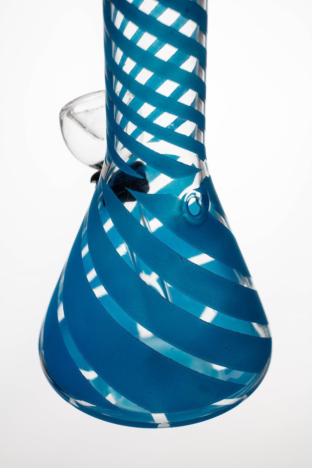 6 Conical Base Glass Water Bong