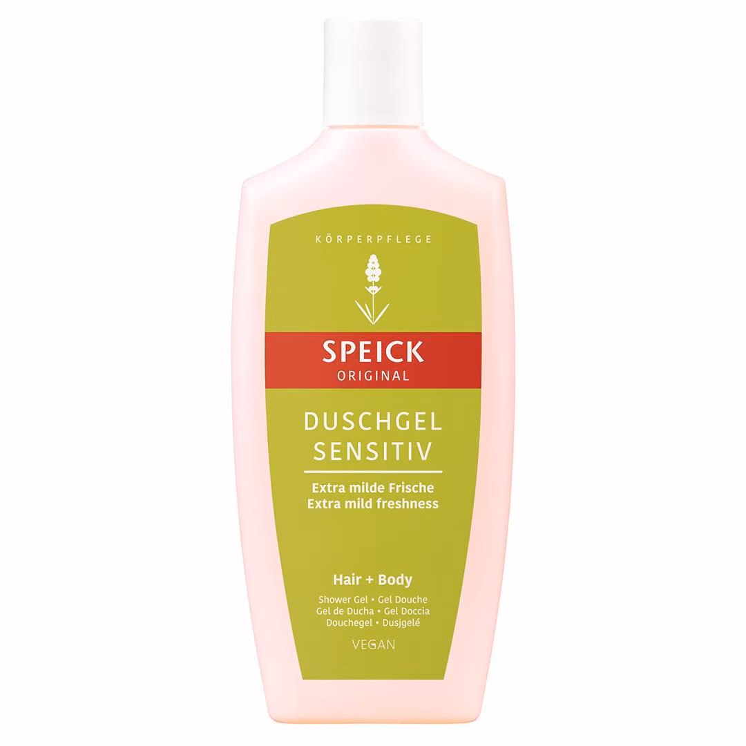 Sensitive – sanftes Duschgel mit Zitrusduft für Körper und Haare, speziell für empfindliche Haut