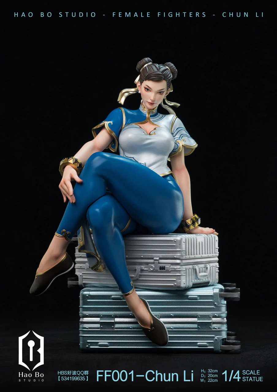 Street Fighter - Chun Li | 1:4 Resin Statue | von Hao Bo Studio
