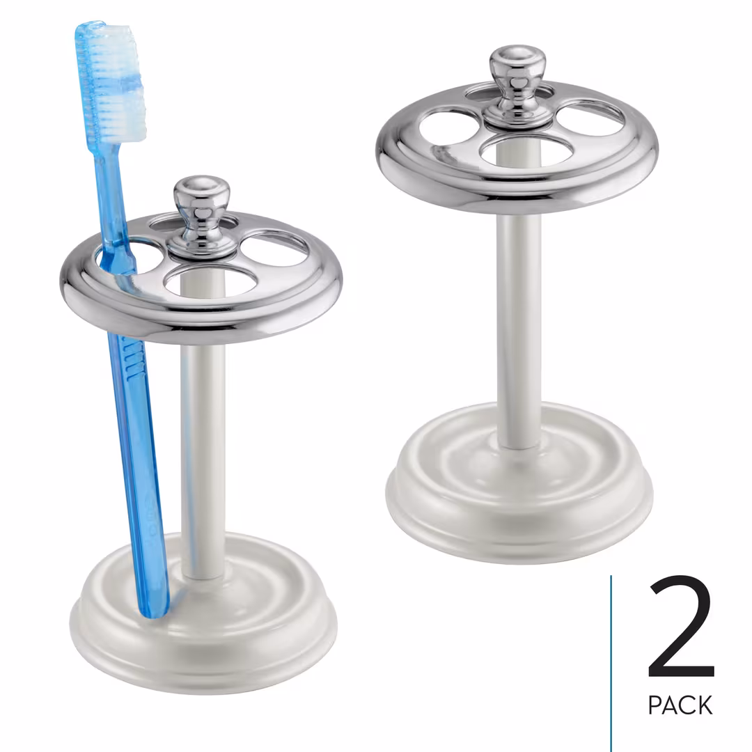iDesign  Toothbrush Holders with 4 Sections