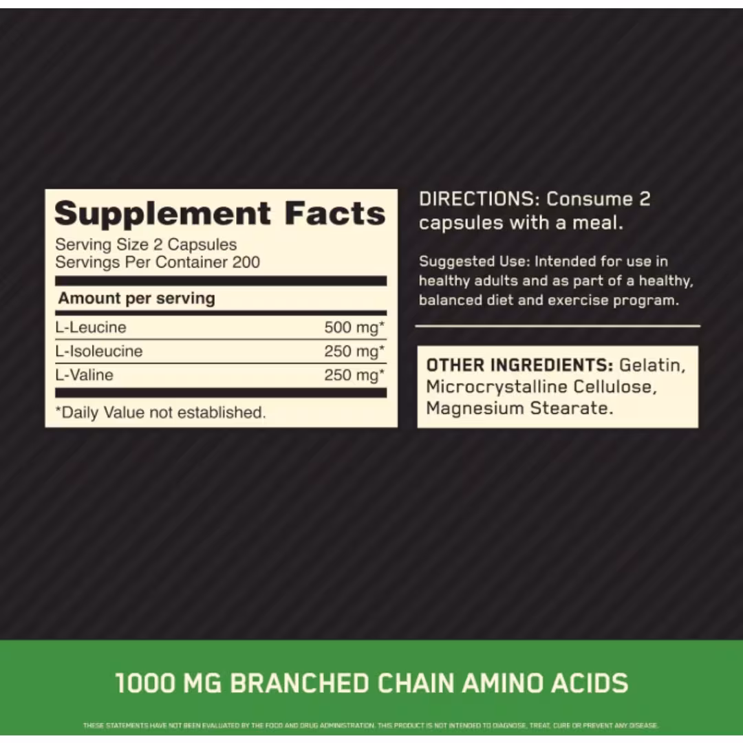 Optimum Nutrition  BCAA 1000